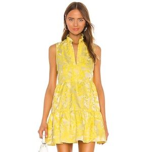 Amanda Uprichard Sleeveless Saffron Dress